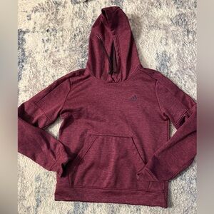 Adidas Maroon Pullover Hoodie